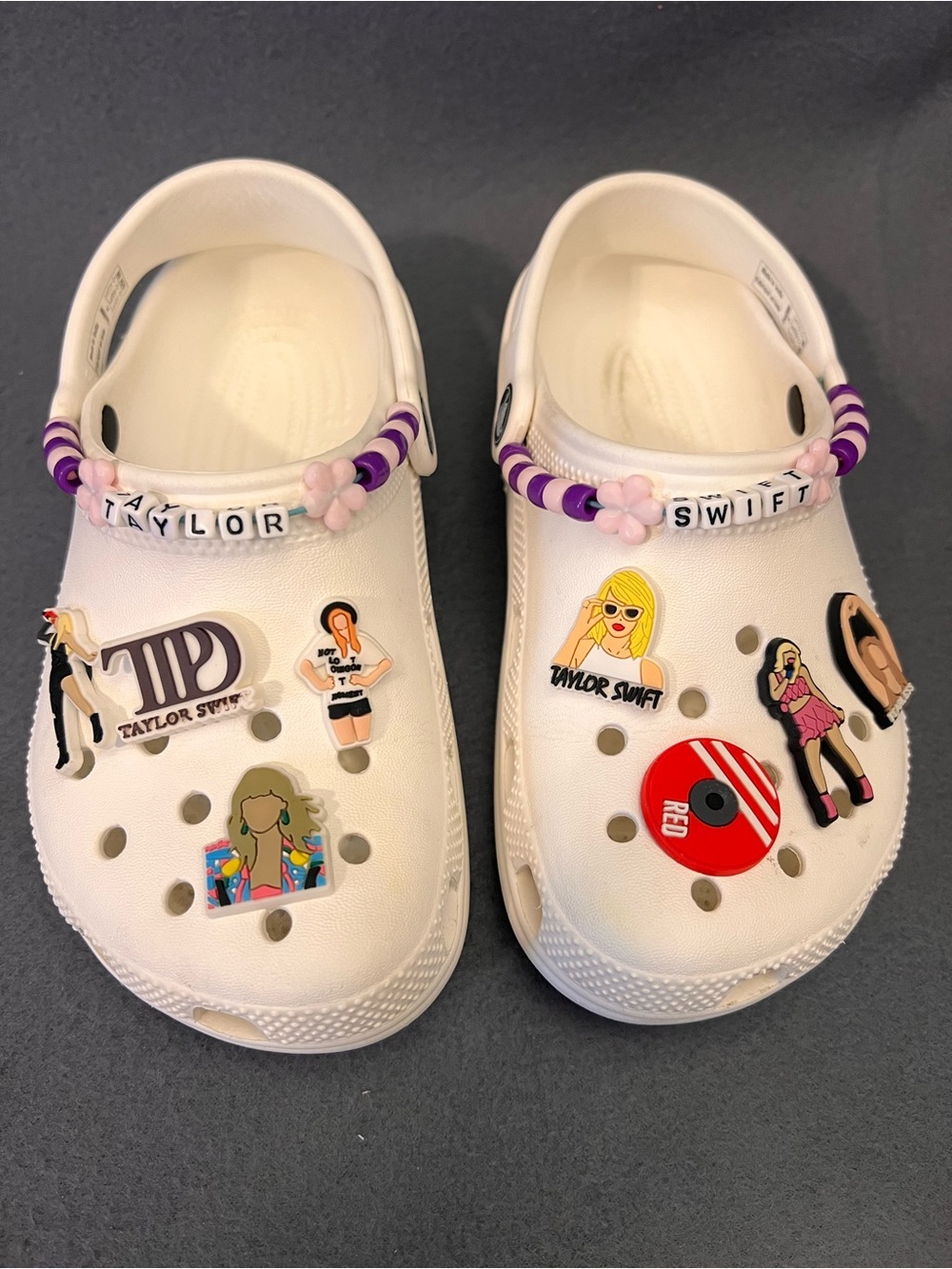 Crocs size 1 Taylor Swift